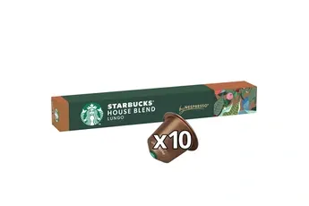 Capsule café Starbucks by Nespresso House Blend lUNGO X10