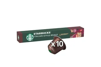 Capsule café Starbucks by Nespresso Italian Style Roast X10