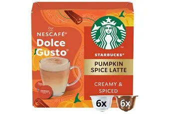 Capsule café STARBUCKS Pumpkin Spice Latte X12