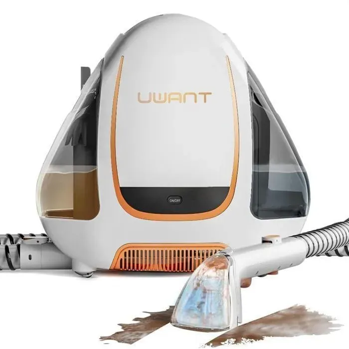 CARPET CLEANER forte aspiration 12000Pa convient pour le nettoyage des meubles canapés tapis et sièges de voiture.