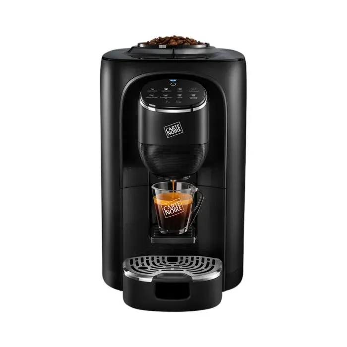 Carte Noire Aroma Signature - Machine à café à grain avec mousse de lait. Préparez vos Cappuccino Mousse de lait froide/chaude