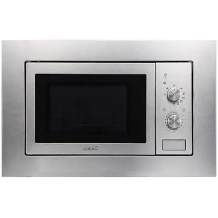 CATA - MMA 20 X - Micro-ondes encastrable - Inox - Intérieur en acier inoxydable - Installation dans un meuble haut - 5 niveaux de
