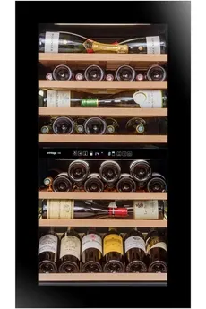 Cave de service double zone, ouverture PUSH-PULL, integrable en colonne de hauteur 105 cm, specialement concue pour un alignement parfait avec four et micro-ondes — vue 2