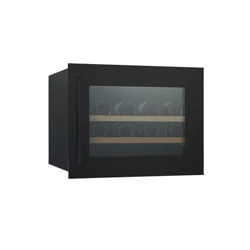 Caviss SLEN123TBE4 - Cave à vin - encastrable - niche - largeur : 56 cm - profondeur : 55 cm - hauteur : 45 cm - 62 litres - classe G - noir