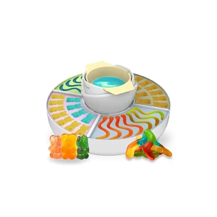 Cecotec Appareil à fondue Fun&Sugar Gummy. Machine pour faire des friandises et fondue au chocolat 2 en 1.