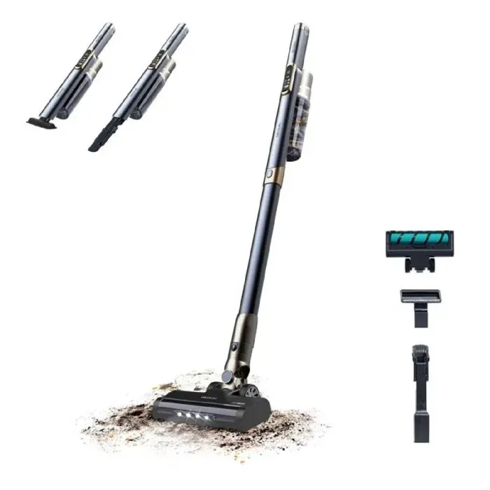 Cecotec Aspirateur Balai Léger sans Câble Scoba 3000. Moteur Digital Brushless 210W Pression dAspiration 20kPa Autonomie