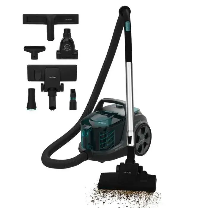 Cecotec Aspirateur sans Sac Conga Rockstar Cyclonic XL ProAnimal. Aspirateurs Traîneaux 900W 20 kPa Capacité 28 L
