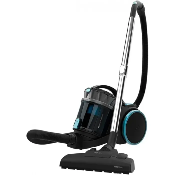 Cecotec Aspirateur traîneau Conga Rockstar Multicyclonic XXL Animal Plus sans Sac 800W 20kPa Système Multicyclonique