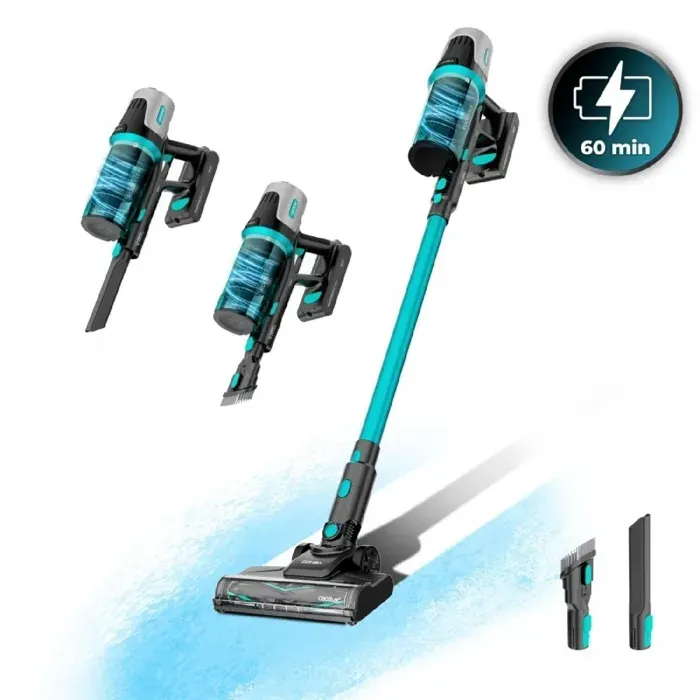 Cecotec Aspirateurs balais à Batterie Conga Rockstar 1500 Horizon X-Treme XL. Aspirateur Vertical sans Fil de 215W