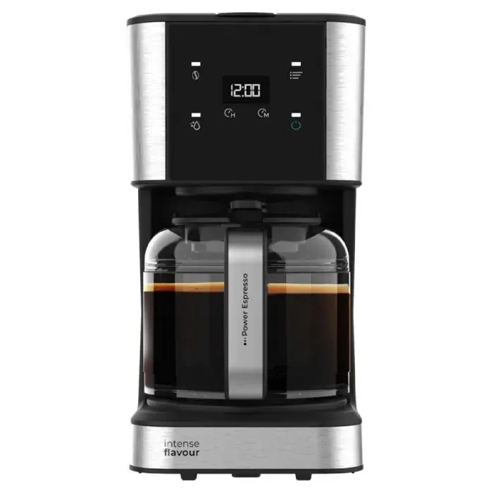 Cecotec cafetières filtre Coffee 66 Drop & Touch. Cafetière de goutte à goutte avec capacité allant jusquà 12 tasses en acier
