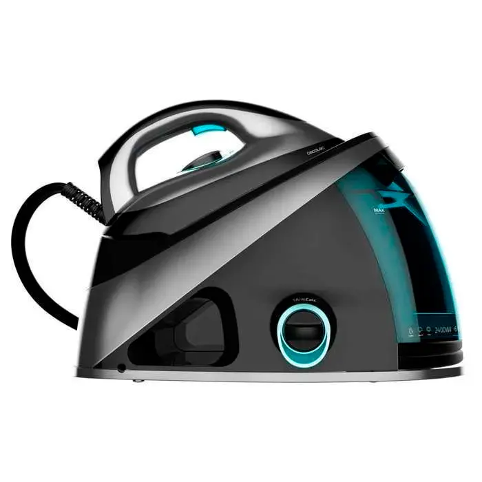 Cecotec Centrale Vapeur Fast&Furious 8040 Ultra. 3000 W 6 bars de pression Semelle ultraglissante Evêtue en oxyde de titane