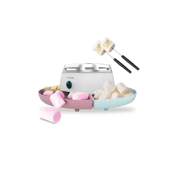 Cecotec Chamallow Carbecue guimauve et fondue Marshmallow Fun&Sugar Marshmallow. Machine pour chauffer des marshmallows Smore