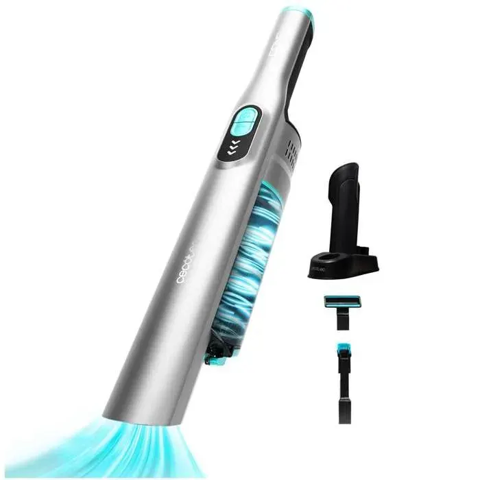 Cecotec Conga Rockstar Micro Essential. Modes Eco et Turbo Technologie Cyclonic Conception Ergonomique Batterie Lithium-ION