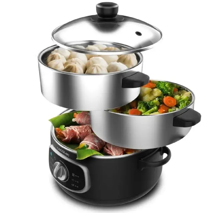 Cecotec Cuiseur vapeur Vapovita SteelPot