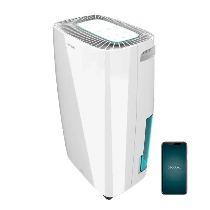 Cecotec Déshumidificateur Big Dry 4000 Expert White. 205 W 10L/jour Réservoir amovible 25L Rendement 105m3/h Silencieux