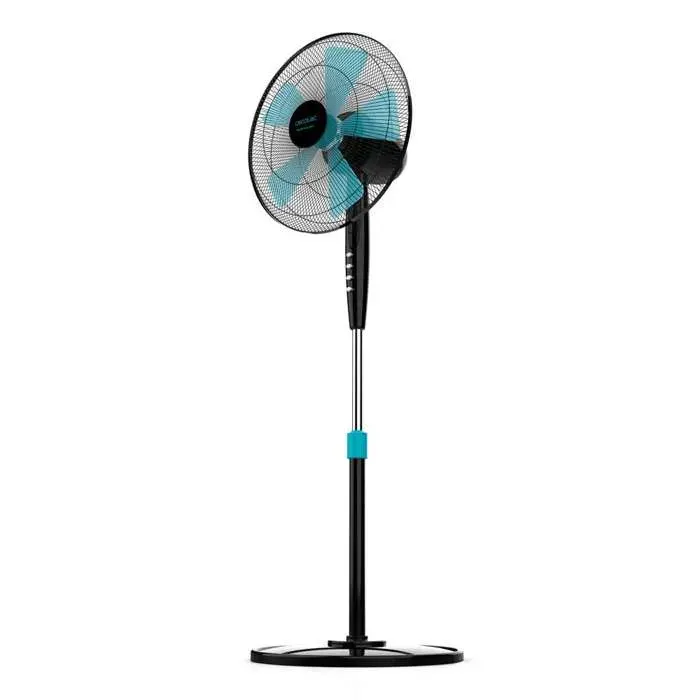Cecotec EnergySilence 510 Ventilateur sur Pied 40 W 5 pales de 40 cm de diamètre oscillant 3 Vitesses Hauteur réglable