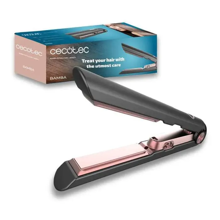 Cecotec Fer à Lisser sans Fil Bamba RitualCare Liberty. Autonomie de 30 minutes Revêtement en Céramique Distribution Rapide