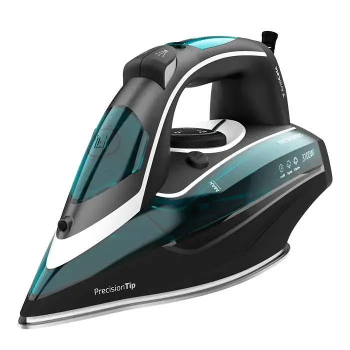 Cecotec Fer à Repasser Anodisé Fast&Furious 6050 X-Treme de 3100 W Pompe à Eau Automatique Arrêt Automatique