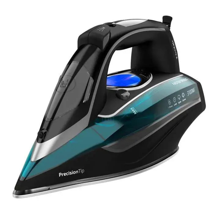 Cecotec Fer à Repasser Fast&Furious 6060 Ultra. 3100 W Pompe à Eau Automatique Intégrée Arrêt Automatique Vapeur Continue 75