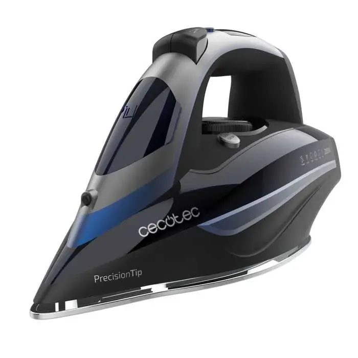 Cecotec Fer à Repasser Horizontal avec Pompe IronHero 3200 i-Pump Anodized. 3200 W Technologie Power Steam Coup de Vapeur 285