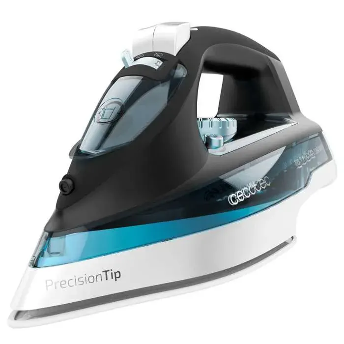 Cecotec Fer à Repasser Horizontal IronHero 2600 Force. 2600 W Technologie Power Steam Coup de Vapeur 210 g/min Semelle Turbo