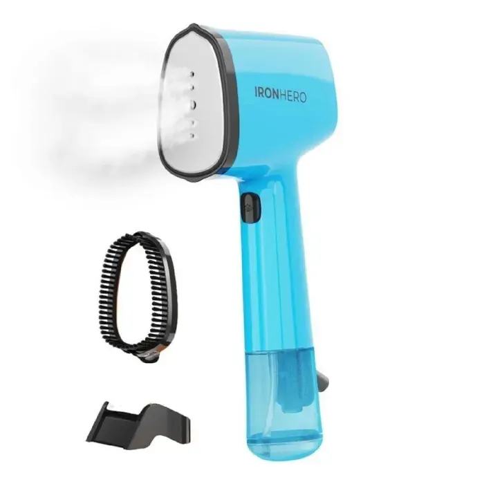 Cecotec Fer à Repasser Vertical Semelle Céramique IronHero V-1500 Essential Blue Puissance 1500 W Vapeur continue 25g/min