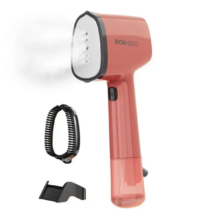 Cecotec Fer à Repasser Vertical Semelle Céramique IronHero V-1500 Essential Red Puissance 1500 W Vapeur continue 25g/min