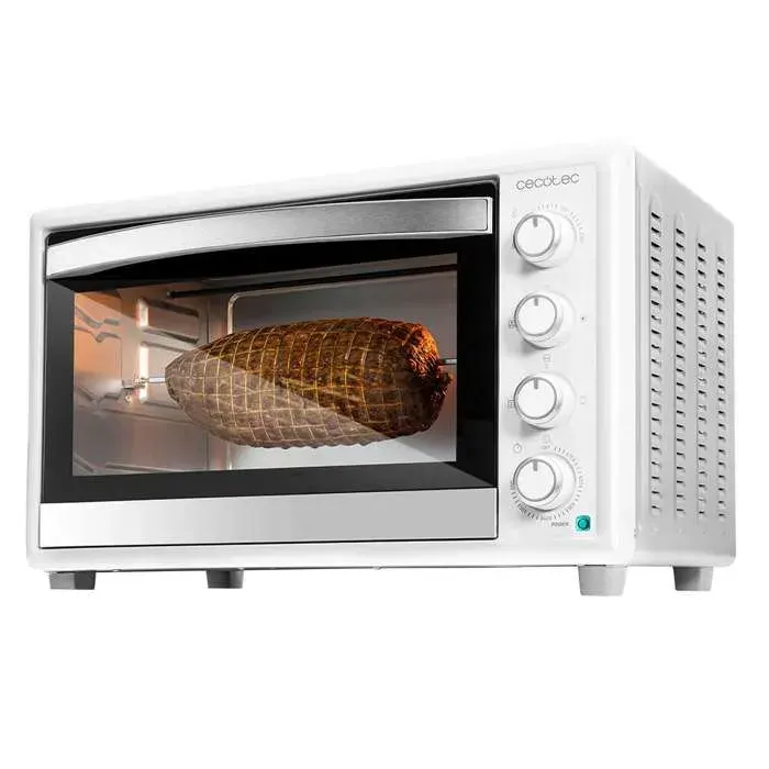 Cecotec Four à Convection de Table 46 Litres Bake&Toast 4600 White Gyro 2000 W Lumière Intérieure 12 Fonctions Température — coloris Blanc