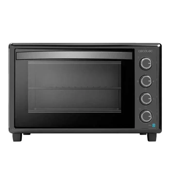 Cecotec Four Convection de Table de 60 Litres Bake&Toast 6090 Black Gyro 2200 W Lumière Intérieure 12 Fonctions