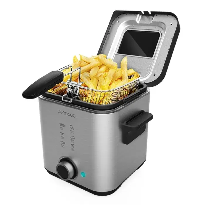Cecotec Friteuse électrique CleanFry Advance 1500 Black d’1
