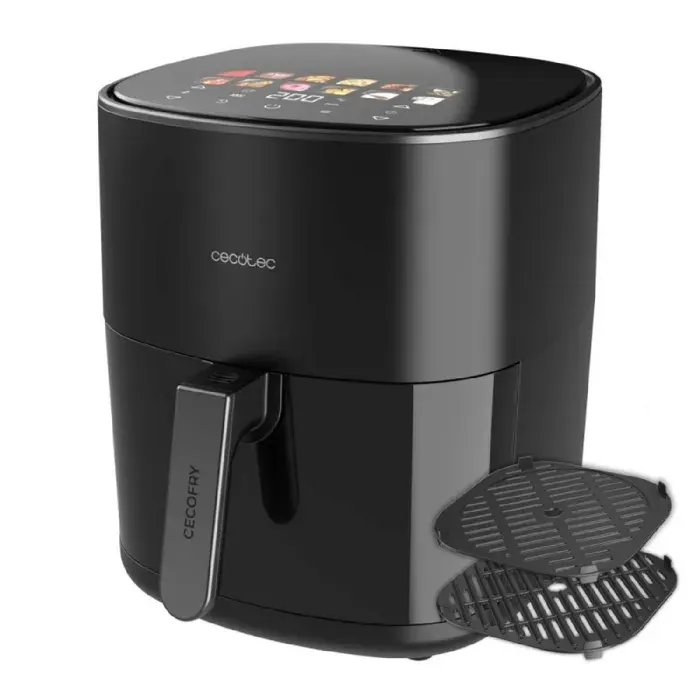 Cecotec Friteuse sans huile Cecofry&Grill DuoHeat 6500