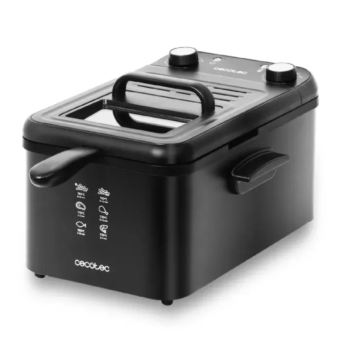Cecotec Friteuse sans huile CleanFry Infinity 3000 Black