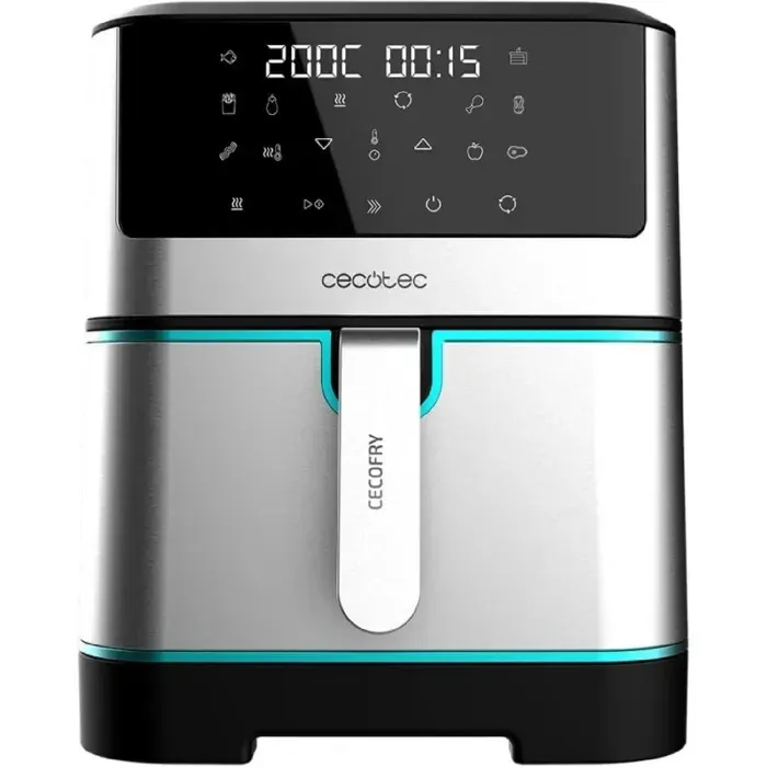 Cecotec Friteuse sans Huile de 8 L Cecofry Supreme 8000. Air Fryer de 1800 W 10 Menus Technologie Perfect Cook Température
