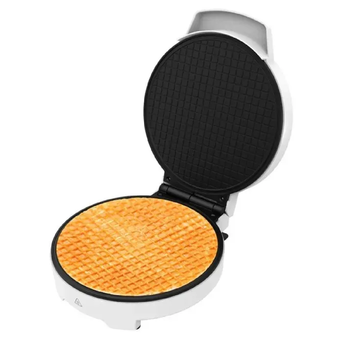 Cecotec Gaufriers Fun Gofrestone Cone. Gaufrier avec finitions en acier inoxydable et 1000 W de puissance idéal pour préparer