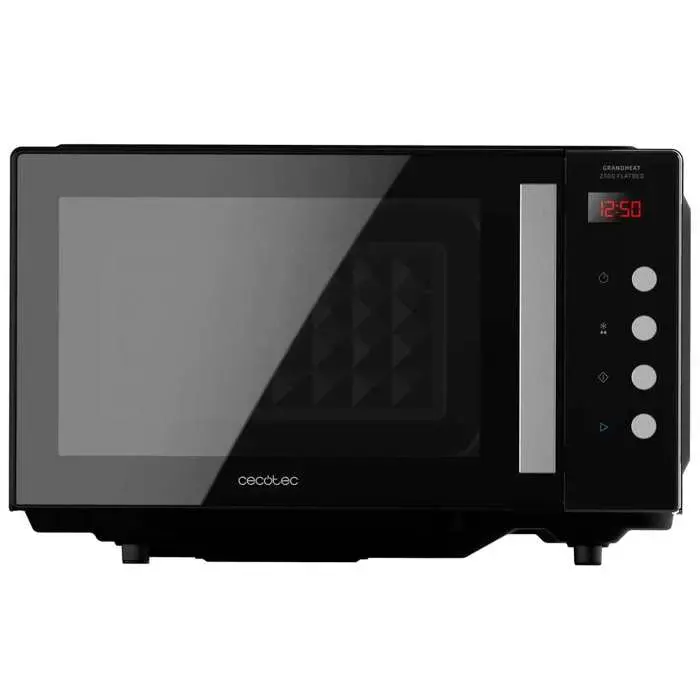 Cecotec GrandHeat 2000 Flatbed Micro-ondes sans soucoupe Capacité 20 l Puissance 700 W Minuterie jusquà 60 min Revêtement
