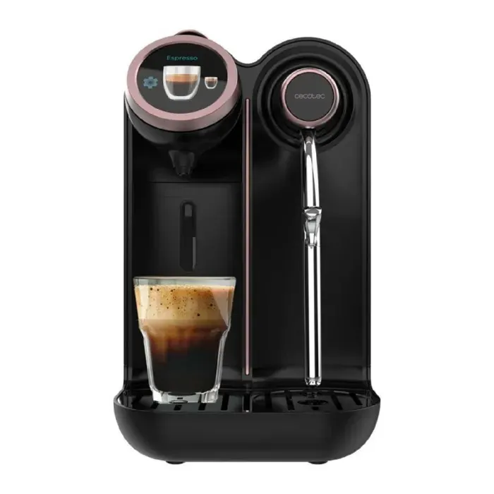 Cecotec Machine à Café à Capsules Power Caps Spin. 1400W 20 Bars Compatible Capsules Nespresso Réservoir dEau 15L