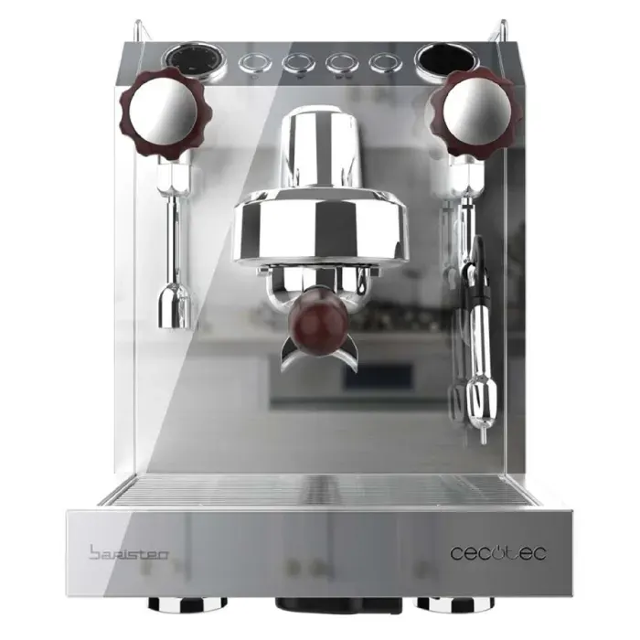 Cecotec Machine a Café Expresso Professionnelle Barista Baristeo Classic. Pré-Infusion Pour Meilleure Extraction Réservoir