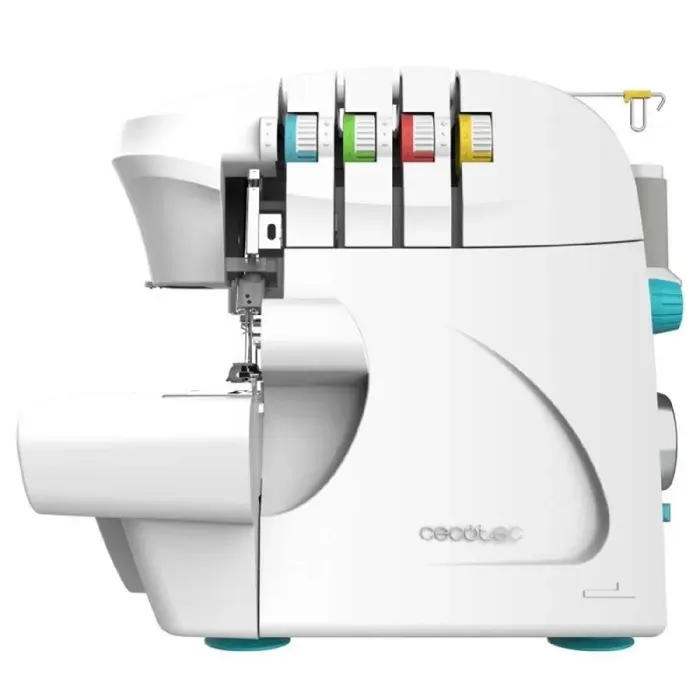 Cecotec Machine à Coudre Bellecouture Overlock Vitesse 1100 tr/min Pression du Pied-De-Biche Réglable Entraînement