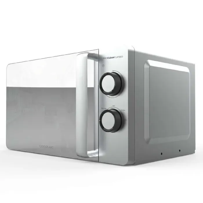 Cecotec Micro-ondes Proclean 3060 Flatbed Mirror. Capacité 20L 700W 6 niveaux ajustables cavité plate pour grands plats
