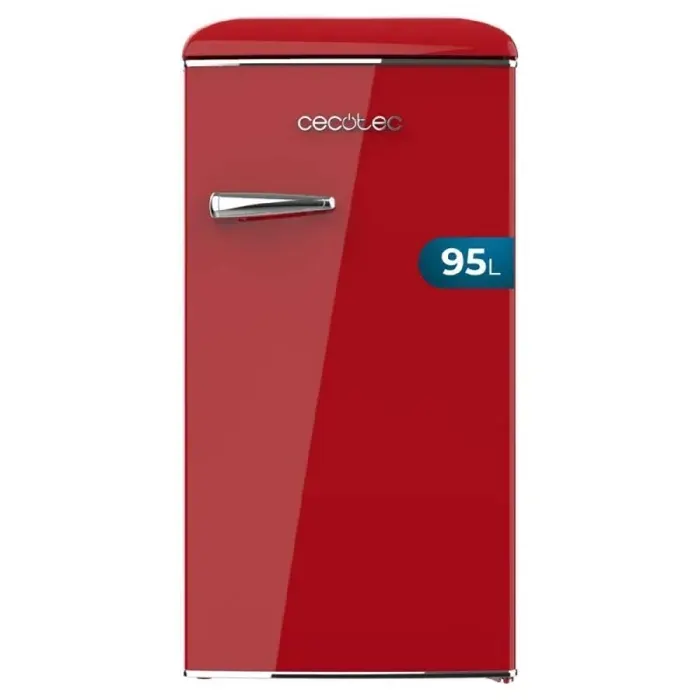 Cecotec Mini Frigo Retro Bolero Coolmarket TT Origin 103 Red E. Mini Réfrigérateur Retro Rouge 89 cm Haut et 49 cm Large