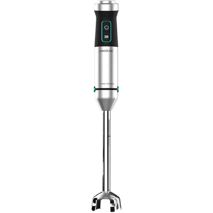 Cecotec Mixeur plongeant Power TitanBlack 1500 XL TotalMix 1500 W de puissance technologie CrossBlades avec lames de 4