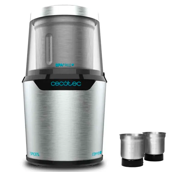 Cecotec Moulin à café TitanMill & SteelMill (TitanMill 300 DuoClean)