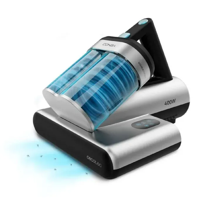 Cecotec Nettoyeur Aspirateur pour Tissus dAmeublement Conga Rockstar 4000 Mattress. ForceSonic 400W 13 kPa Lumière UV-C