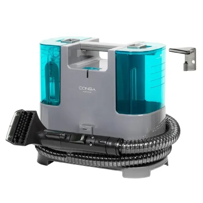 Cecotec Nettoyeur de Tapis Conga Popstar 3000 CarpetClean. Nettoyeur Vapeur 400 W 2 Réservoirs dEau (Propre et Sale)