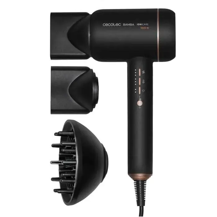Cecotec Sèche-cheveux BLDC IoniCare 6000 RockStar Fire
