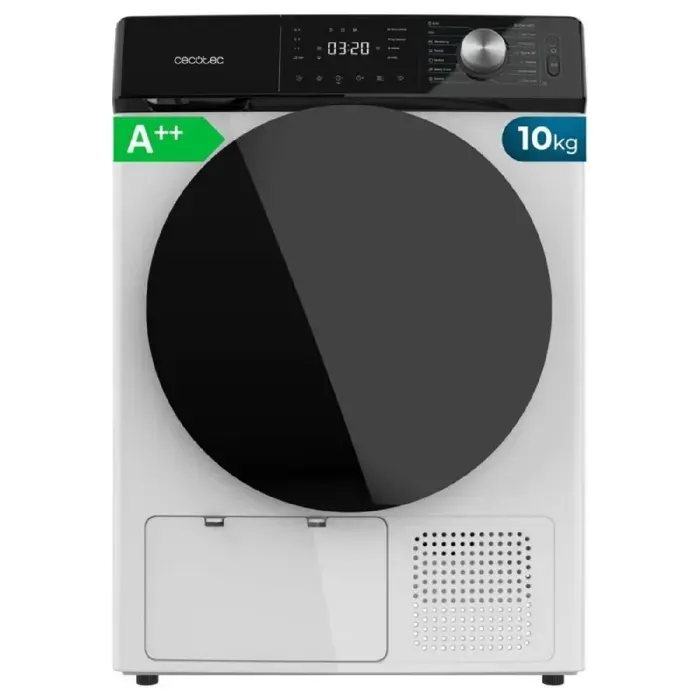 Cecotec Sèche-linge Pompe à Chaleur 10 kg Bolero Dresscode Dry 10355 Classe Équivalente A++ 14 programmes 4 Niveaux de