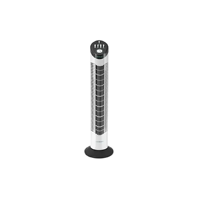 Cecotec Ventilateur Colonne EnergySilence 790 Skyline. Hauteur 30’’ (76 cm) Oscillant Moteur en Cuivre 3 Vitesses