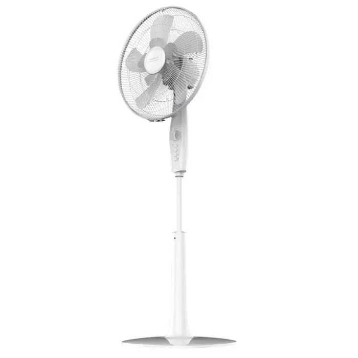 Cecotec Ventilateur de pied avec minuterie EnergySilence 1010 ExtremeFlow 60 W 10 pales puissant oscillant silencieux