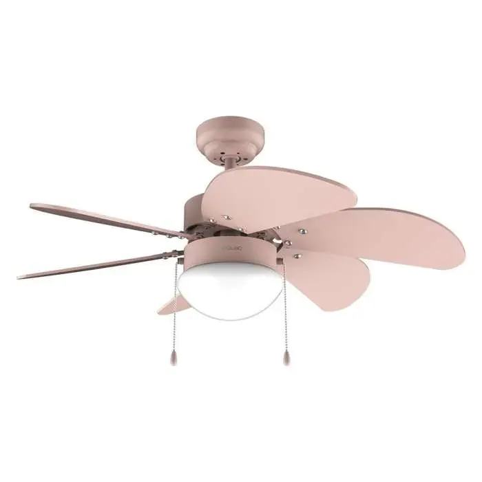 Cecotec - Ventilateur de Plafond avec Lumière EnergySilence Aero 3600 Vision Full Pink - 50 W Diamètre 91 cm Ampoule non