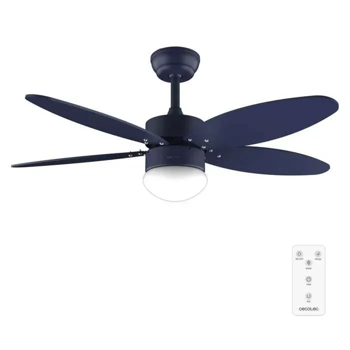 Cecotec - Ventilateur de Plafond avec Lumière EnergySilence Aero 4260 Full Purple - 40 W Diamètre 106 cm Lampe Intégrée